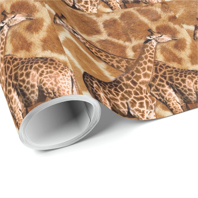 Giraffe 1A Wrapping Paper Geschenkpapier (Rolleneckpunkt)