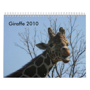 Giraffe 2010 kalender