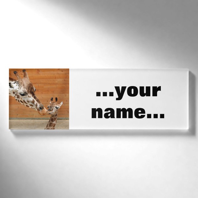 Giraffe_20151101_by_JAMFoto Namenschild (Vorderseite)