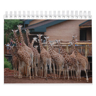 Giraffe 2022 5,5" x 7" Kalender