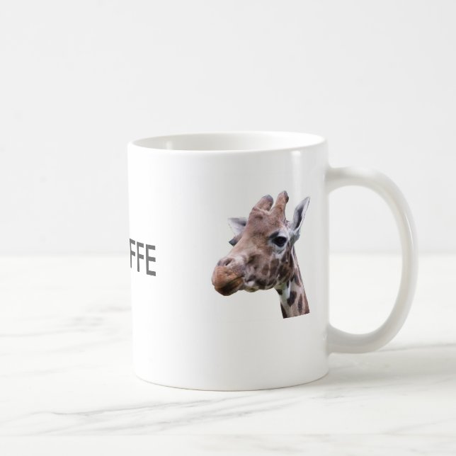 Giraffe 2-Faced Tasse (Rechts)