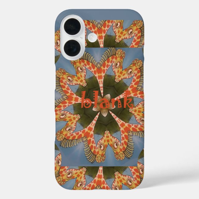 Giraffe Abstrakte Kunstdrucke Case-Mate iPhone Hülle (Rückseite)