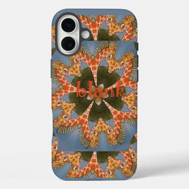 Giraffe Abstrakte Kunstdrucke Case-Mate iPhone Hülle (Rückseite)