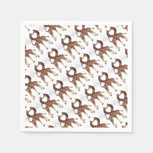 Giraffe Africa personalize Destiny Destiny's Serviette