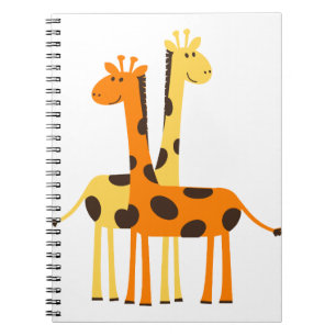 Giraffe Africa Safari Notizblock