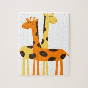 Giraffe africa safari wild puzzle