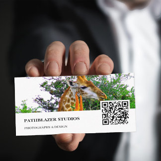 Giraffe Aloe | Naturfotografie | Visitenkarte