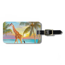 Giraffe am Strand Tropical