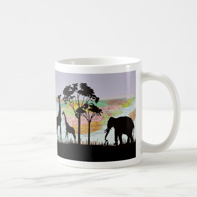 Giraffe and elephant tasse (Rechts)