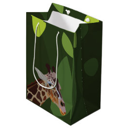 Giraffe Animal Giraffe Mittlere Geschenktüte