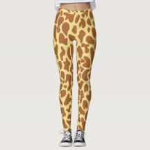 Giraffe Animal Print Leggings