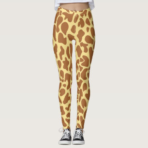 Giraffe Animal Print Leggings