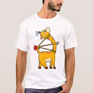 Giraffe Archer Arrow Bow T-Shirt