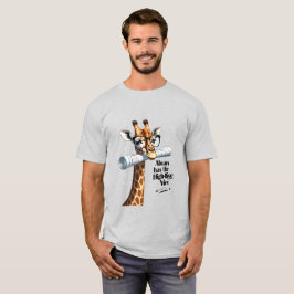 Giraffe Architect T-Shirt - hat eine hochauflösend
