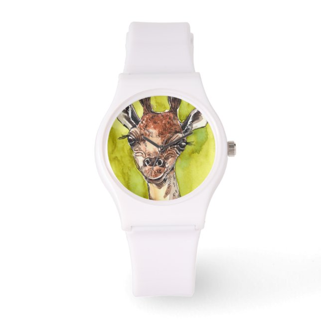 Giraffe Armbanduhr (Vorderseite)