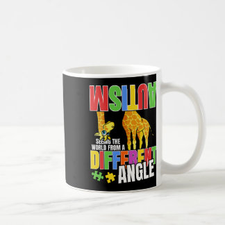Giraffe Autismus lustig die Welt von anders sehen Kaffeetasse