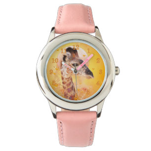 Giraffe Baby, ALS WIR JUNG WAREN Armbanduhr