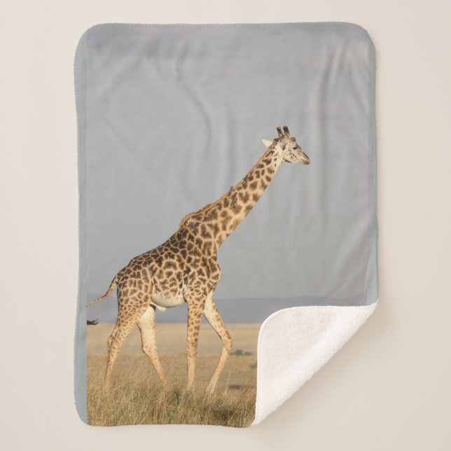 Giraffe Baby Blanket Klein Sherpadecke (Vorderseite)