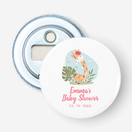 Giraffe Baby Shower Napkin (Girl Safari Animal) Flaschenöffner