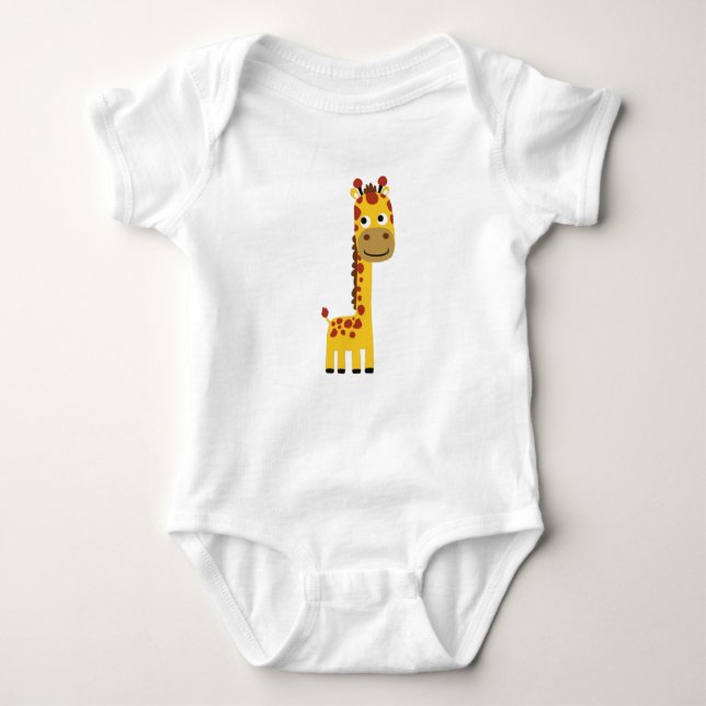 Giraffe Baby Strampler (Vorderseite)