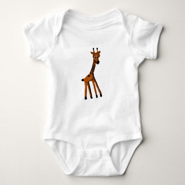 Giraffe Baby Strampler (Vorderseite)