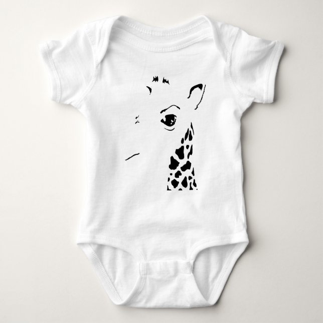 Giraffe Baby Strampler (Vorderseite)