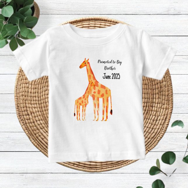Giraffe Baby T-Shirts Big Brother Promoted  (Von Creator hochgeladen)