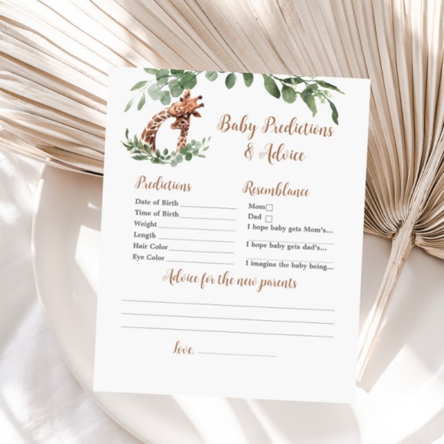 Giraffe-Baby-Vorhersagen und Ratgeber (Von Creator hochgeladen)