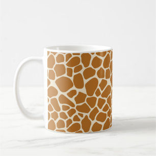 Giraffe beschmutzt Kaffee-Tasse Tasse