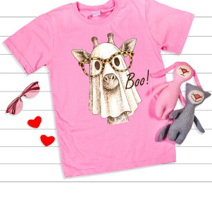 Giraffe Boo Halloween Kostüme Männer Frauen Mädche T-Shirt