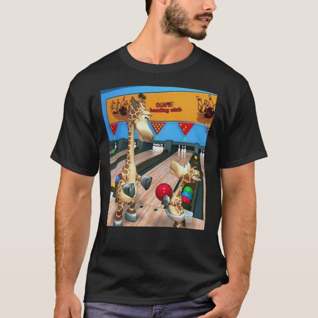 Giraffe bowling SKY Classic T-Shirt Copy (Vorderseite)
