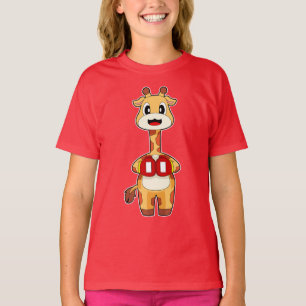 Giraffe Boxer Boxhandschuhe Boxen T-Shirt