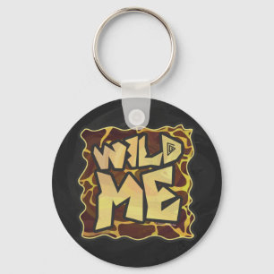 Giraffe, braun und gelb schlüsselanhänger