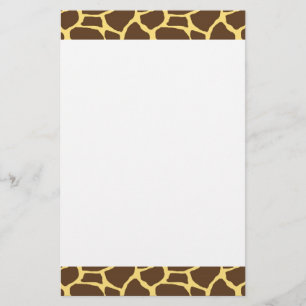 Giraffe Briefpapier