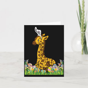 Giraffe Bunny Ohren Tier Süß Ostern 2023 Jungen Gi Karte