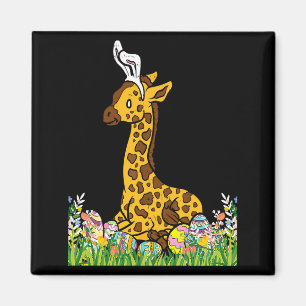 Giraffe Bunny Ohren Tier Süß Ostern 2023 Jungen Gi Magnet