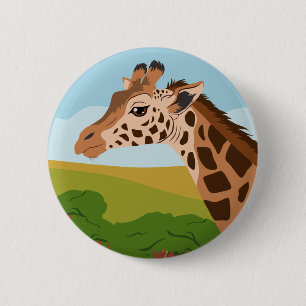Giraffe Button