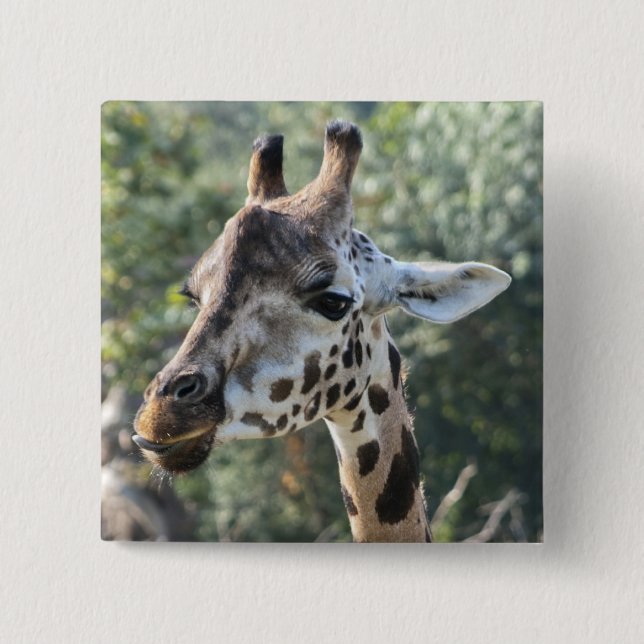 Giraffe Button (Vorderseite)