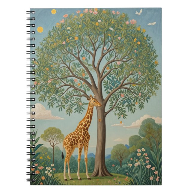 Giraffe-Canopy Notizblock (Vorderseite)
