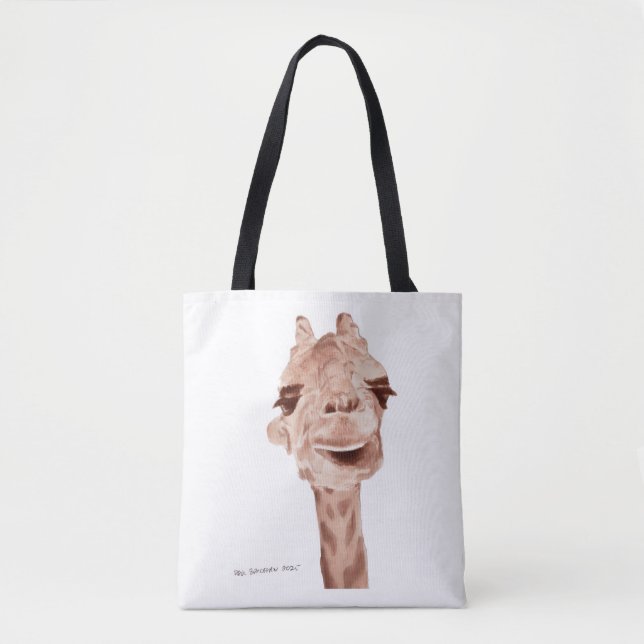 Giraffe Canvas Bag (Vorderseite)