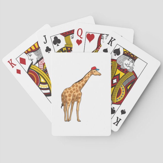 Giraffe Cap Spielkarten (Rückseite)