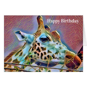 GIRAFFE CARD
