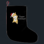 Giraffe Christmas Giraffes Winter Animals Adult Cl Kleiner Weihnachtsstrumpf<br><div class="desc">Die Giraffe zu Weihnachten mit Feenlicht. Hübsche Tiere mit Geschenken und Schnee zu den Ferien. Auch lustig für Weihnachten im Juli. Giraffen sind süße Tiere und perfekt zu Weihnachten.</div>