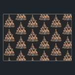 Giraffe Christmas Tree Santa African Wildlife Farm Geschenkpapier Set<br><div class="desc">Giraffe Weihnachtsbaum Santa African Wildlife Lover Geschenk Xmas Giraffe Liebhaber Farm Holiday Animal</div>