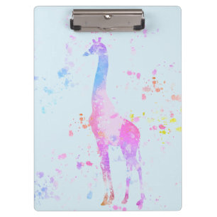 Giraffe Clipboard Klemmbrett