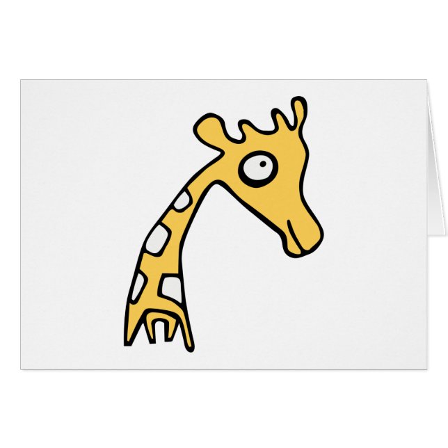 Giraffe coole Abbildung (Vorderseite (Horizontal))