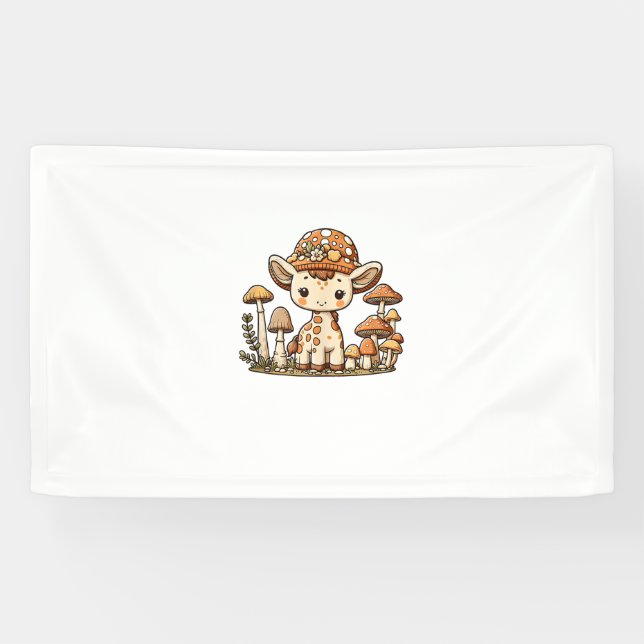 Giraffe Cotattecore Mushroom _1 Banner (Horizontal)
