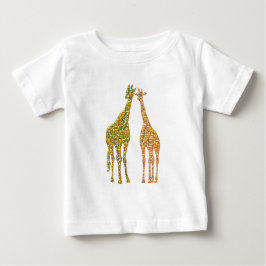 Giraffe Couple Baby T - Shirt Family