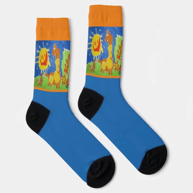 Giraffe Crew Socks Socken (Rechts)