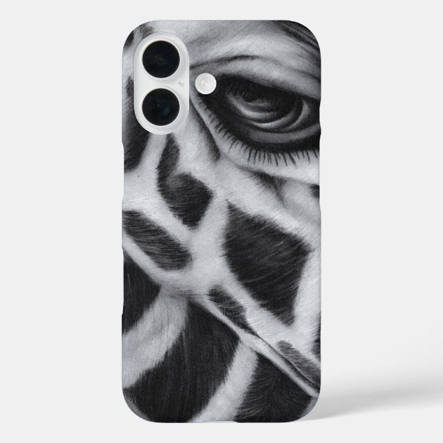 Giraffe Das Auge Case-Mate iPhone Hülle (Rückseite)